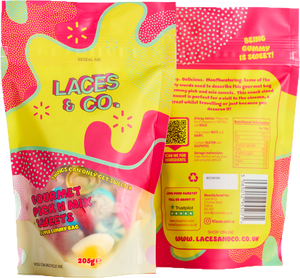 Super Gummy Snack Sized Sweets Bag - 205g